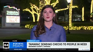 Broward County commissioner launches program to send checks to residents in need