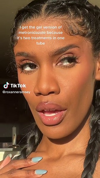 I get gel metronidazole because I HATE swallowing pills but also, one tube of metro will lasts two treatments. 🤌🏾