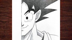 15K views · 271 reactions | In this video, I present to you a method for drawing the character Goku from the Dragon Ball anime using only a pencil, in a simple and clear style suitable for beginners and fans of anime drawing art. #DrawingGoku #Goku #AnimeDrawing #DragonBall #DrawingTutorial #PencilDrawing #AnimeArt #AnimeCharacterDrawing #SuperSaiyanGoku #ProfessionalDrawing #LearnToDraw #StepByStepDrawing#stepbystepdrawing | EZY Draw | Facebook