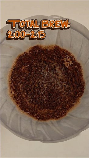 Easy V60 recipe. #brewingtechniques #coffee #v60 #coffeebrewing