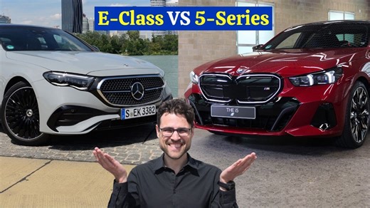 2024 Mercedes E-Class vs BMW 5 Series – Luxury Sedan Showdown