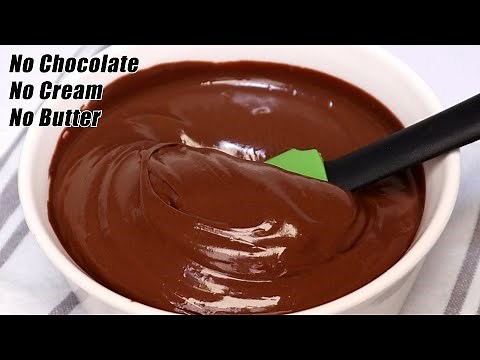 1 Min Chocolate Frosting For Cake with Cocoa Powder | Chocolate Icing Recipe Easy | Chocolate Recipe