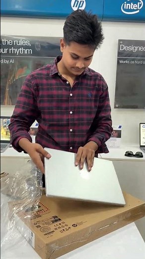 HP 15 Unboxing by HAPPY CUSTOMER... #laptop #hppower #smartphone #hpsmart #hp