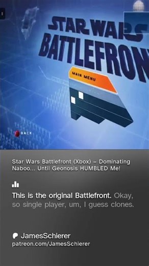 Star Wars Battlefront (Xbox) – Dominating Naboo… Until Geonosis HUMBLED Me!