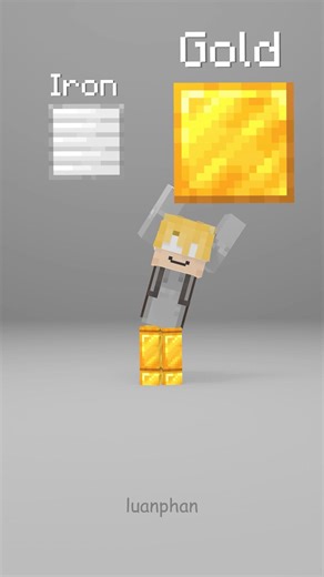 67 is choosing a Minecraft block… and the ending 😳 #Shorts #luanphan