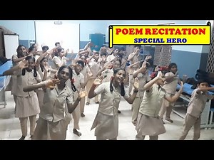 POEM RECITATION | SPECIAL HERO | 8th ENGLISH | CLASSROOM ACTIVITY |