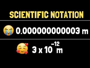 Scientific notation | Science Toolkit | Khan Academy