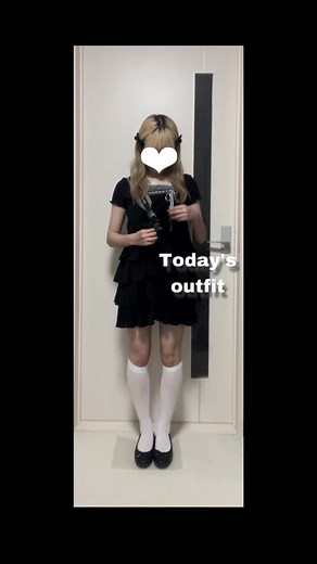 めちゃくちゃお気に入りコーデ˚｡⋆୨୧🖤ྀི #ootd #outfitideas #骨格ウェーブ #骨格ナチュラル #バレエコア #フレンチガーリー #？ #ファッション #キャミソール #キャミワンピ #shein