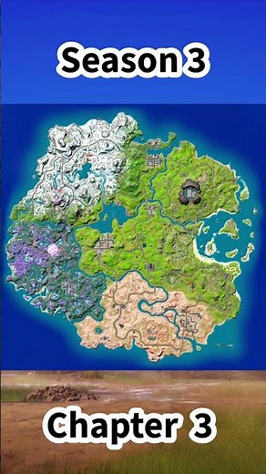 The Evolution of the Fortnite Map! (OLD to NEW)