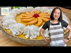 *EASY* No-Bake Mango Cream Pie - Recipe | BakeWithYapi