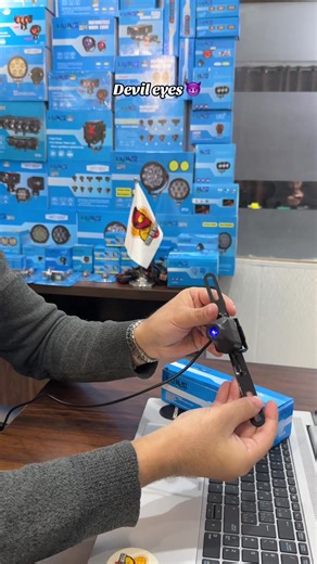 Hjg devil eyes laser light for all cars and bikes #chamonwheels #foryoupage #deal #devileyes #bikeparts