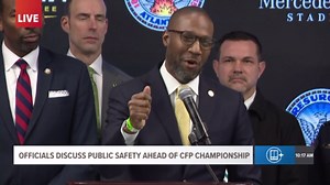 Transportation Commissioner Solomon Caviness encourages use of MARTA for CFP National Championship events