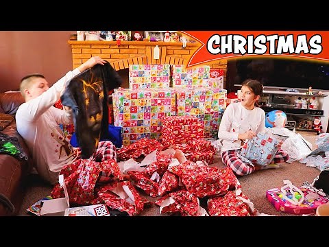 Christmas Opening Presents