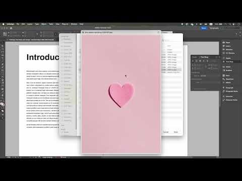 7-1 Indesign Text Wrap Tutorial