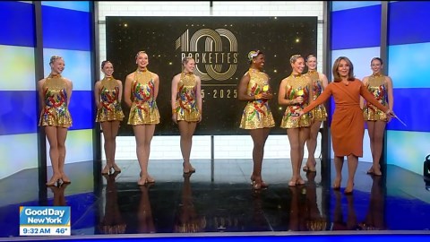 The Rockettes kick off 100th anniversary Christmas Spectacular at Radio City