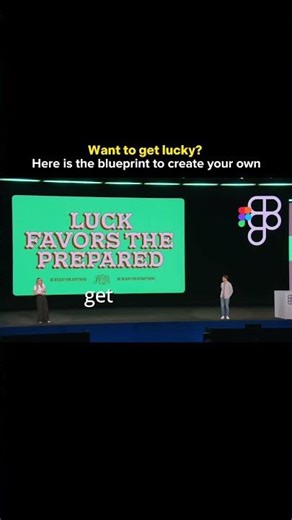 Stop Wishing for Luck ‪@Figma‬ and Start Creating Opportunities! (Figma Config 2024 Keynote#shorts