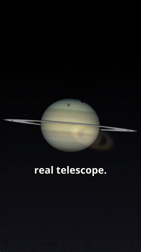 This Is What Saturn REALLY Looks Like #space #moon #astronomy