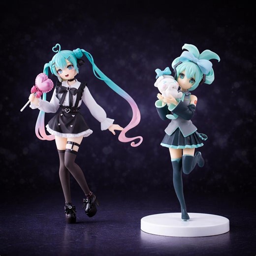 Hatsune Miku Anime Figures Set - PVC Model Doll Statue Collection - Etsy