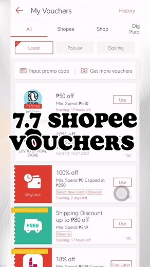 Shopee Voucher Codes for Big Savings