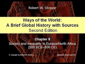 Chapter 5: Society and Inequality in Eurasia