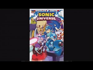 Sonic Meets Mega Man and X Official World's Unite Crossover part 1