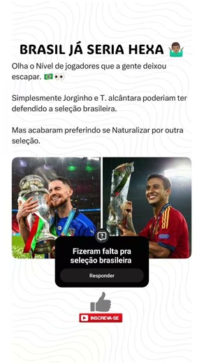 Com certeza não fariam o mesmo que o Fred fez 🥺 #inscritos #futebol #jorginho #thiagoalcantara