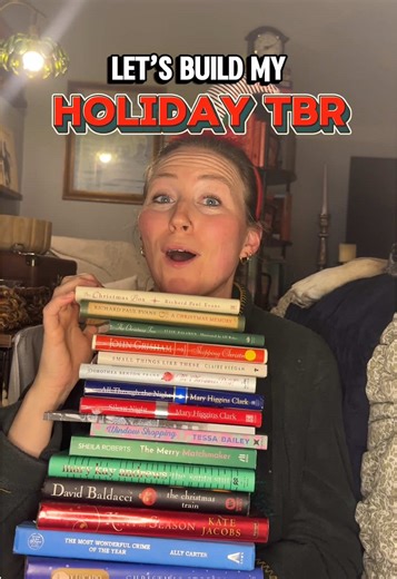 HAPPY DECEMBER!!! Let’s go through all the holiday books I physically own 😊🎄 #christmasbooks #holidaybooks #christmasreads #bookthrifting #christmasbooktok