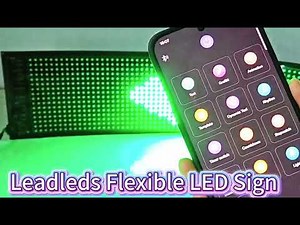 Best Programmable LED Panel | Foldable Full Color LED Sign for Car/Store/Party