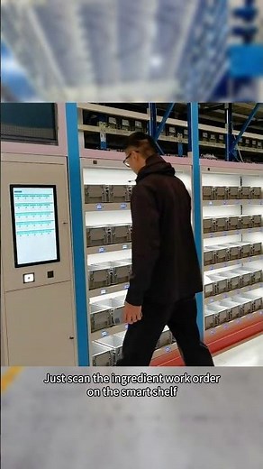 Smart Shelf Application Scenario — Fasteners Supplier (Warehouse Picking Materials)
