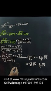 26K views · 348 reactions | Solution-How can Solve Surds and Indices based problems #maths #basics #fundamentals #math #fbreelsvideo #sharingiscaring #satmath #satexam #SATPrep #mathtutorial #LETEXAM #exams #reviewer #mritunjaylectures | Mritunjay Lectures | Facebook