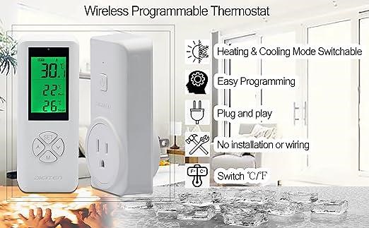 Programmable Thermostats- Temperature Controller Settings
