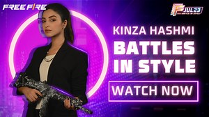 1.4K views · 2.6K reactions | Dar kay agay jeet hoti hai!  Abhi daykhiye hamara new commercial featuring Kinza Hashmi jis mai unho ne kiya Battle in Style! Ap bhi join karen aur jeeten bohot se amazing rewards!⭐⭐ Free Fire is entering into a new chapter this 20th July, don't miss out  #BattleInStyle2022 #PlayUpYourStyle | Garena Free Fire | Facebook