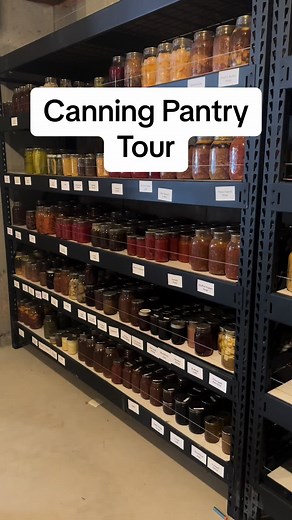 Canning Pantry Tour