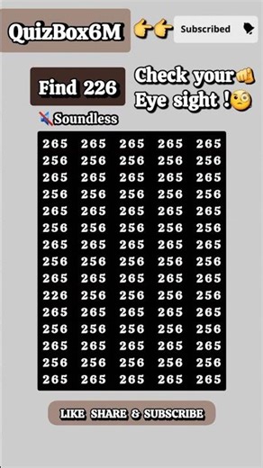 Find the odd one out "226"👈🔥🤔😃👀 and test your IQ level |#oddoneout #brainteaser #ytshorts #iqtest