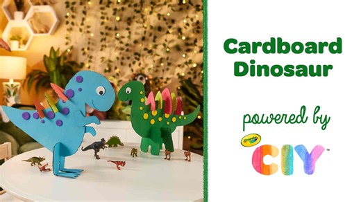 Cardboard Dinosaur