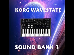 WAVESTATE MARK SOUND BANK 3 - 40 NEW CUSTOM PATCHES