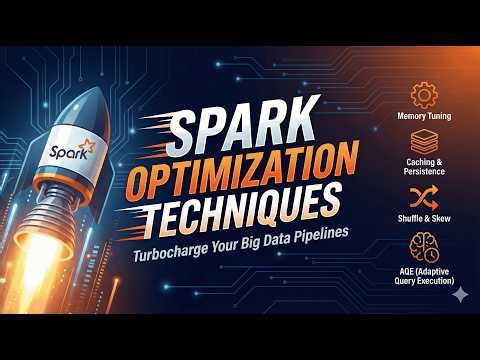 Spark Performance Optimization - AQE, Cache, Data Skew, Serialization, Shuffle