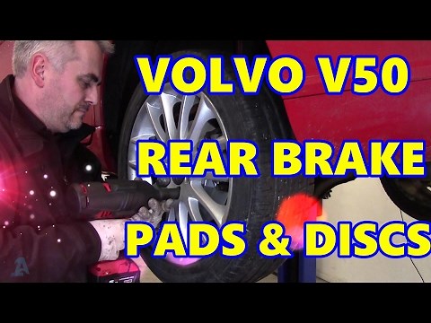 Volvo V50 Rear Brake Pads & Discs (Rotors)