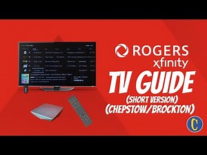 Rogers Xfinity TV Guide Walkthrough (Short version) (TV Surfing in Chepstow/Brockton)