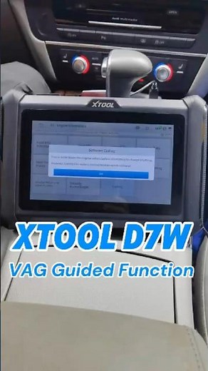 Working on a Volkswagen, Audi, or Skoda? The XTOOL D7W offers smart guided diagnostics