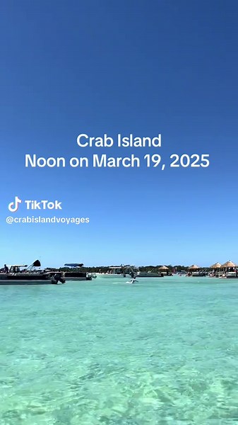 Enjoy a Beautiful Day at Crab Island This Spring Break