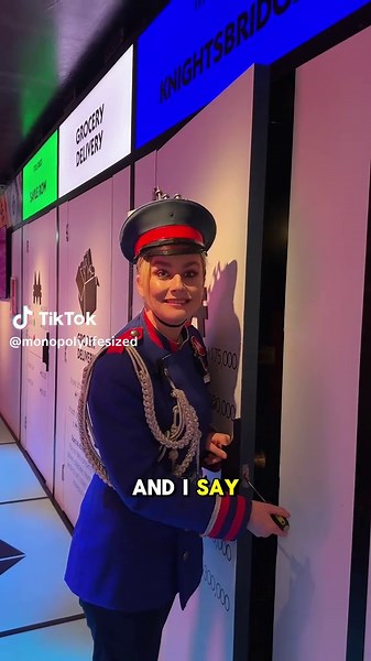 Monopoly Lifesized London on TikTok