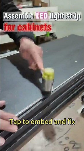 How to Install Shelf LED Strip Lighting | Modern Cabinet Lighting Tips