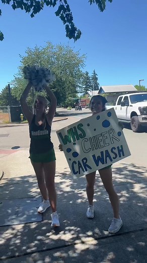 cheer car wash 2024! 🧼 #fyp #cheer #carwash