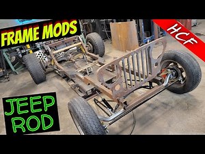 Custom chassis gets more modifications (Jeep Rod part 5)