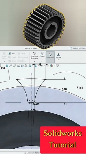 SolidWorks tutorial for beginners ... #SolidWorks #solidworks_modeling #cadcam #solidworksdesign #solidworkstutorial | Kyaw Win