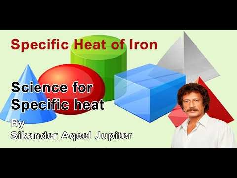Specific Heat of Iron - by Geometry