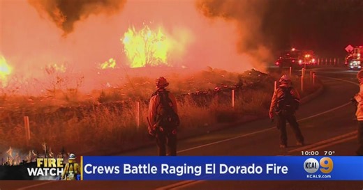 Additional Evacuations Ordered For El Dorado Fire Burning In Yucaipa - CBS Los Angeles