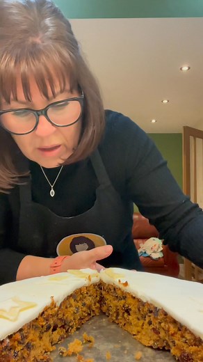 182K views · 3.9K reactions | Tesco Christmas Cake Kit £12 Comes complete with marzipan , icing & stencils & is infused with brandy 弄 Cost £12 (not £12.50) | Northern Nic’s Back Kitchen | Facebook