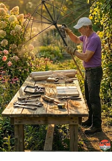 Transform Your Old Umbrella into a Garden Marvel